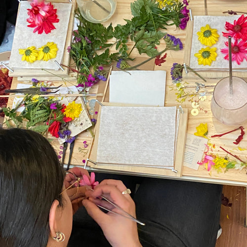 Taller de Prensado Botánico